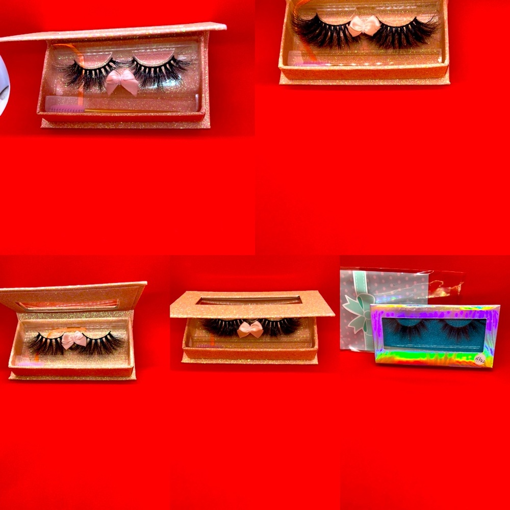 Custom handmade 5D Mink Lashes 22mm